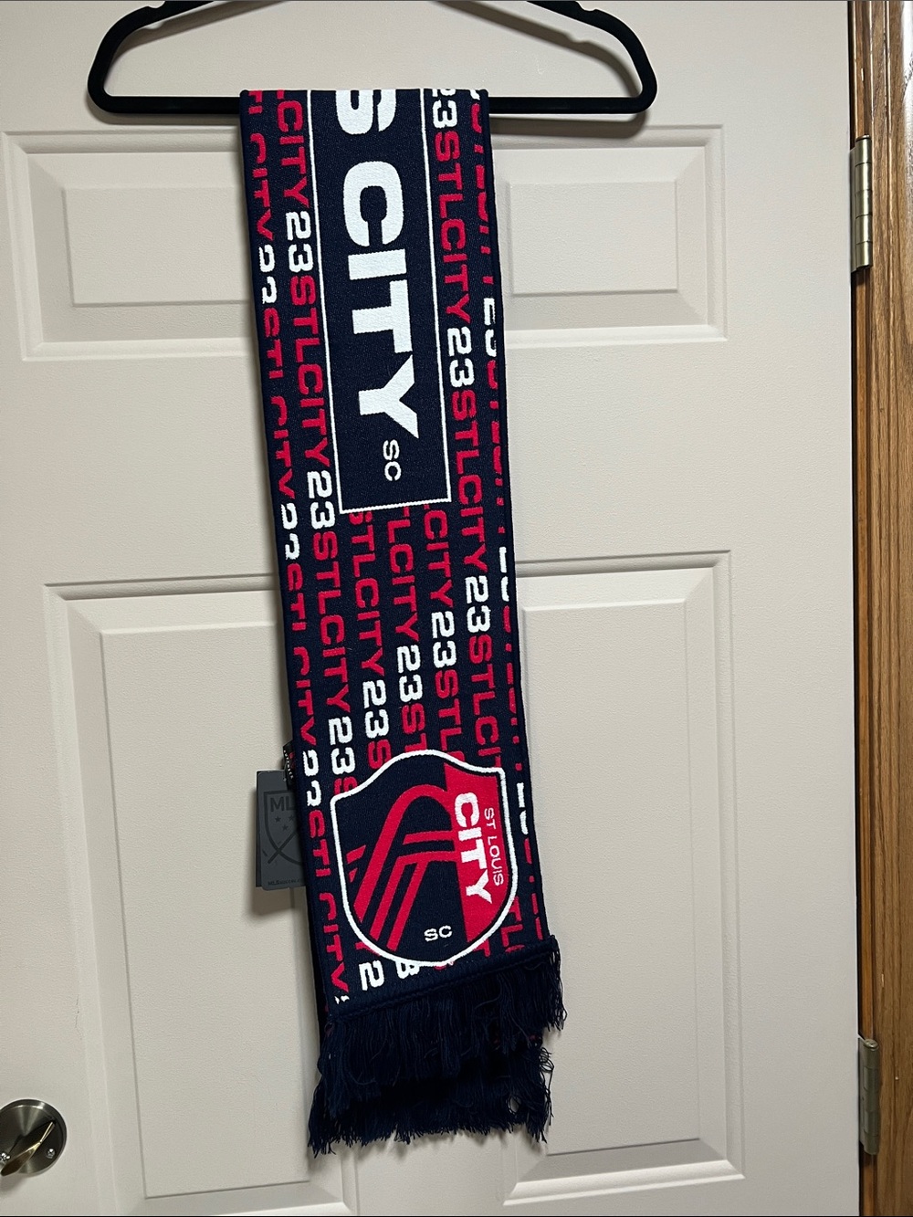 St Louis City Ruffneck scarf.